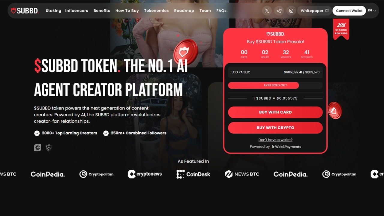 SUBBD presale